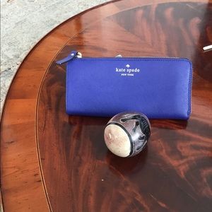 Like new Kate Spade Blue Wallet $80